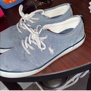 blue polo shoes